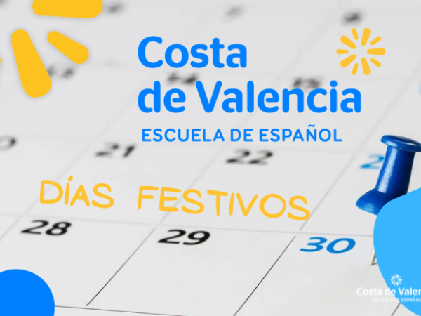 Calendario laboral - Costa de Valencia, escuela de español