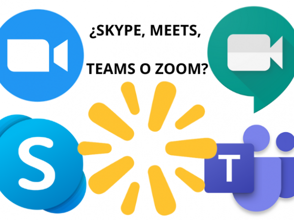¿SKYPE, MEETS, TEAMS O ZOOM?