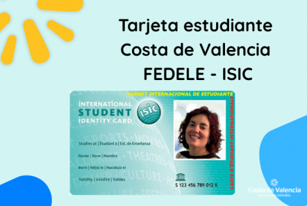 Studentenausweis Costa de Valencia - FEDELE - ISIC