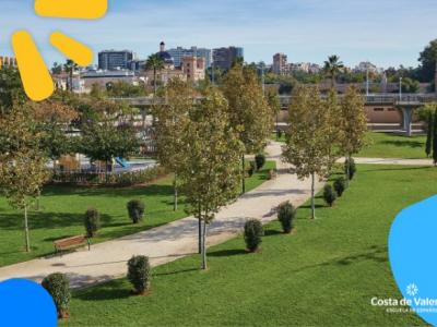 Descubre el jardin del Turia en Valencia Un oasis verde para aprender español